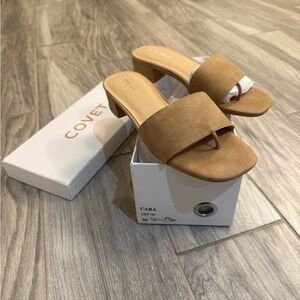 Covet - Women's - Cara Light Tan Mules
Size 35 (EU) 
Brand new, boxed